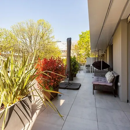 Apartment Lovely Dowtown With Terrace And Parking *